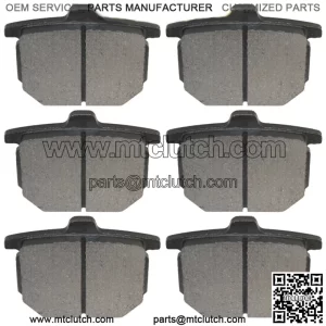 Brake Pads for Honda GL1100I Goldwing Interstate 1980 1981 Front Rear Brake Pads