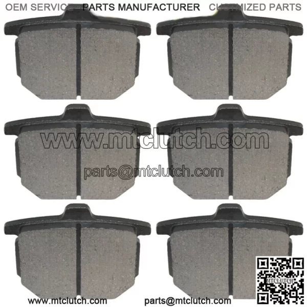 Brake Pads for Honda GL1100I Goldwing Interstate 1980 1981 Front Rear Brake Pads