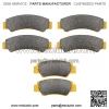 Traild CFMoto CFORCE 400/500 G2 2022-2024 Ceramic Brake Pad Set Front & Rear (For: CF-Moto) - Image 2