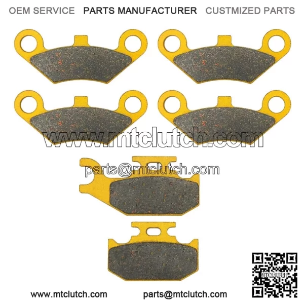 CF Moto CFORCE 500 HO 2014-2016 Ceramic Brake Pad Set Front & Rear (For: CF-Moto) - Image 2