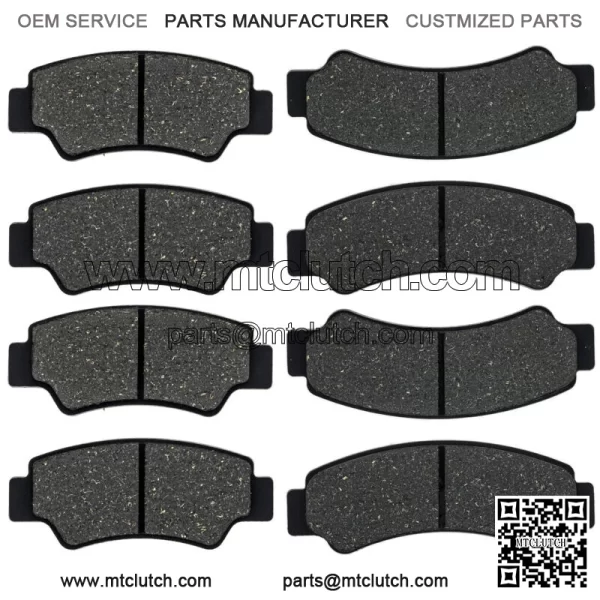 Brake Pad Set For CFMoto CFORCE 600 800 ZFORCE 500 1000 Semi-Metallic (For: CF-Moto)