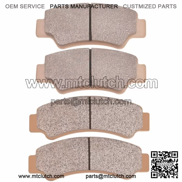 Front Rear Brake Pad For 2018-2024 CF Moto UFORCE 500 600 800 1000 UTV ATV SSV (For: CF-Moto)