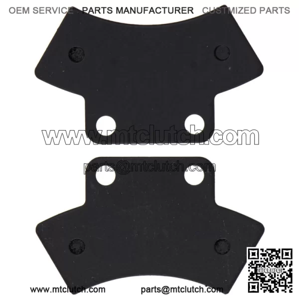 Brake Pad Set for Polaris 2200899 2200464 Rear Center Semi-Metallic Sportsman (For: Polaris) - Image 2