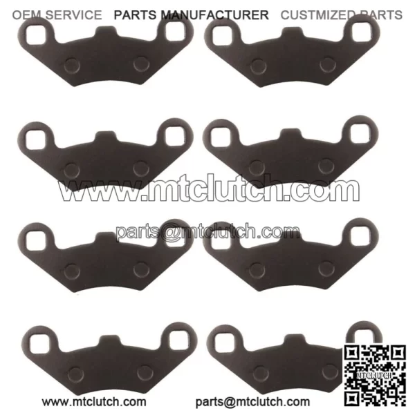 Front and Rear Brake Pads For ATV Polaris Sportsman 800 EFI X2 2007-2009 - Image 2