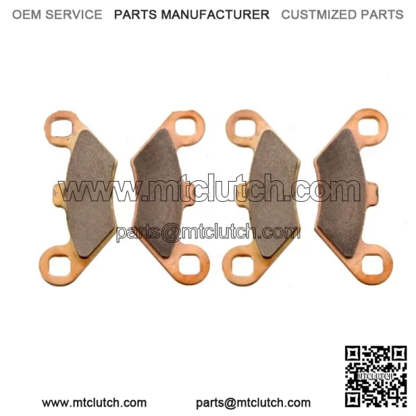 Front Sintered Brake Pads 1994-1995 Polaris 300 4x4 Set Full Kit  Complete ej (For: Polaris)