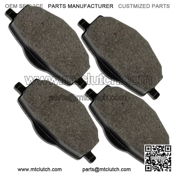 Front Brake Pads for Yamaha Banshee 350 YFZ350 1987 1988 1989 / 1UY-W0045-03-00 (For: Yamaha) - Image 3