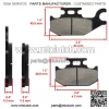 Brake Pads for Yamaha Wolverine 450 YFM450 2006-2010 Rear Brakes (For: Yamaha) - Image 2