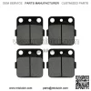 Front Brake Pads for Honda TRX250EX Sportrax 250 Ex 2001 02 03 04 05 06 07 2008 (For: Honda)