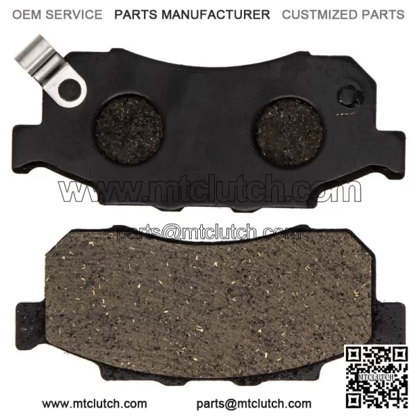 Brake Pad Kit for Honda Big Red 700 06451-HL1-A01 Front Rear Organic (For: Honda) - Image 3