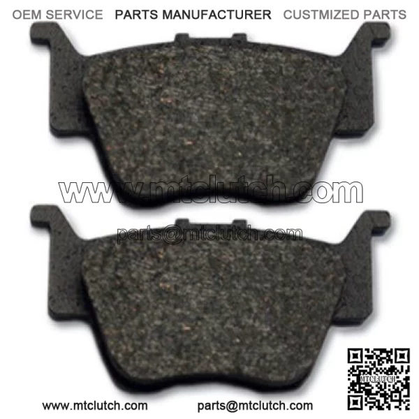 Honda Rear Brake Pads TRX 420 FPA FA Fourtrax Rancher AT 2009 2010 2011 2012 ATV (For: Honda) - Image 2