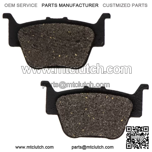 Brake Pad Kit for Honda Rancher 420 06435-HP5-602 Front Rear Semi-Metallic (For: Honda) - Image 4