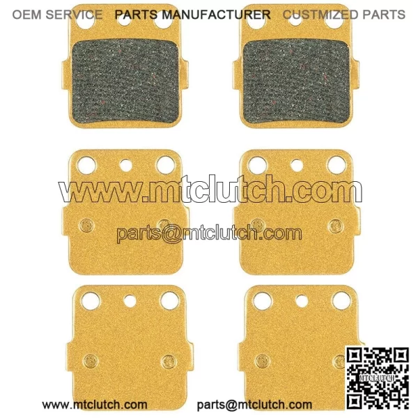 Front and Rear Brake Pads FA84 for Honda FourTrax Sportrax &Yamaha Raptor 350