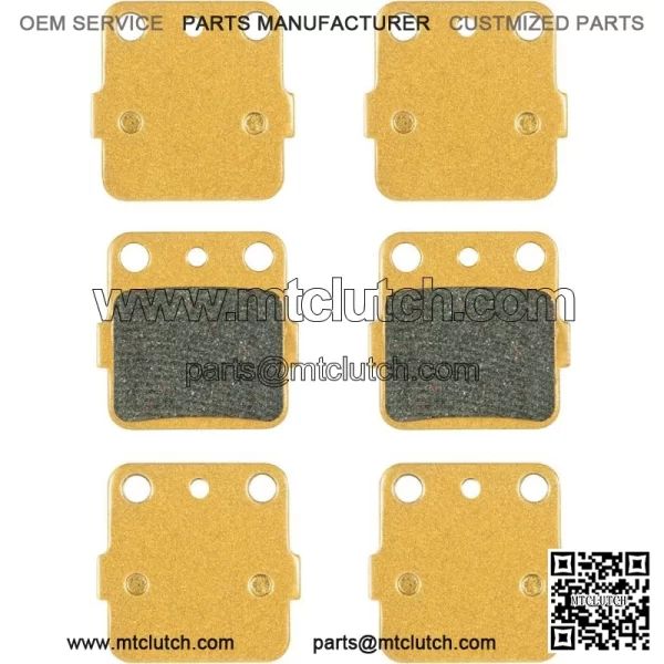 Front and Rear Brake Pads FA84 for Honda FourTrax Sportrax &Yamaha Raptor 350 - Image 2