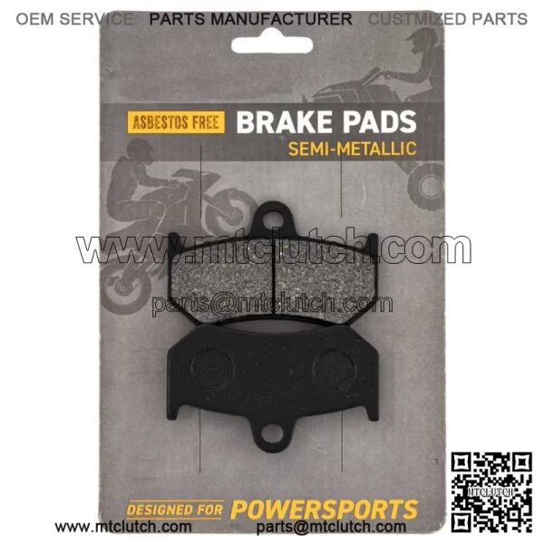 Brake Pad Set for Yamaha Apex FX Nytro RX1 RS Vector Rear Semi-Metallic (For: Yamaha)