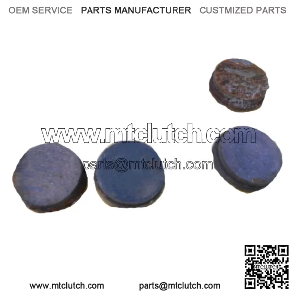 X YAMAHA 440 EXCITER snowmobile part: TWO PAIR OF BRAKE PADS #A