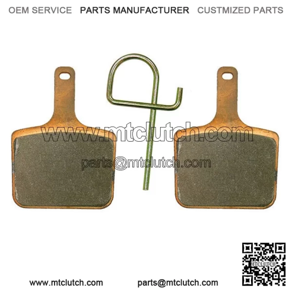 Full Metal Brake Pads fits Polaris Snowmobiles - Replaces OEM# 2202727 (For: Polaris)