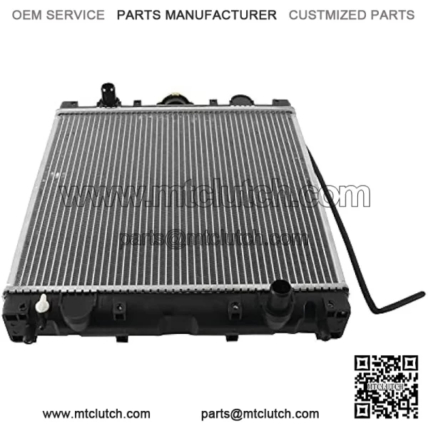 Complete Tractor 1406-6333 Radiator Compatible With/Replacement For John Deere 3120, 3203 Compact Tractor, 3320 Compact Tractor, 3520 Compact Tractor, 3720 Compact Tractor, 4105 Compact Tractor - Image 4