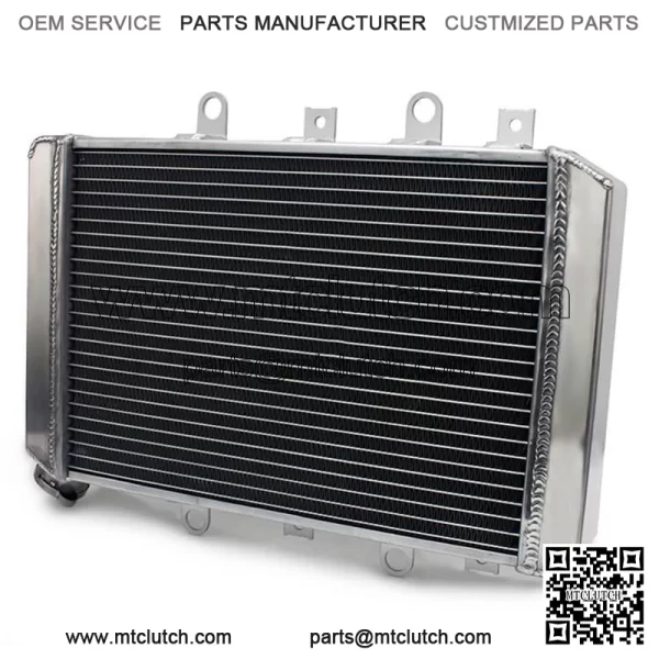 Aluminum ATV Radiator For Yamaha YFM550 YFM700 Grizzly 550/700 2009-2014 1HP-E2460-00-00 - Image 2