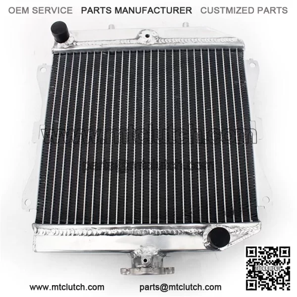 Aluminum ATV Radiator For Honda TRX420 Fourtrax Rancher 2007-2014 19010-HP5-601