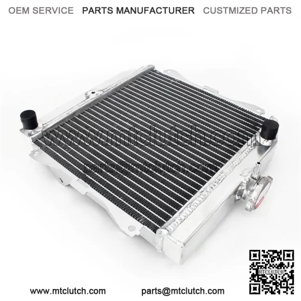 Aluminum ATV Radiator For Honda TRX420 Fourtrax Rancher 2007-2014 19010-HP5-601 - Image 2