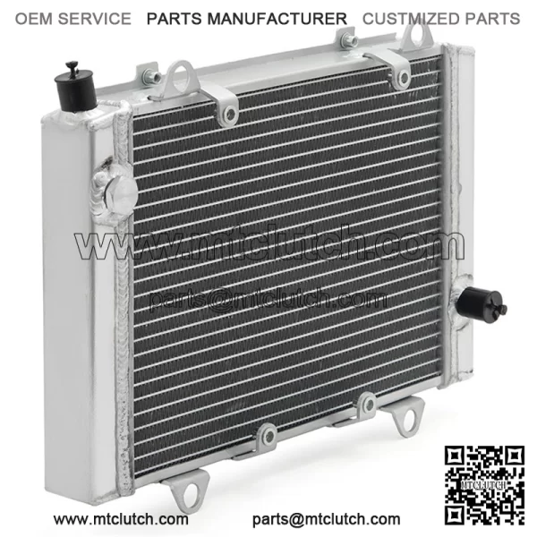 Aluminum ATV Radiator For Kawasaki KVF650 Brute Force 2005-2010 / KVF700 Prairie 2004-2006 39060-0011 - Image 2