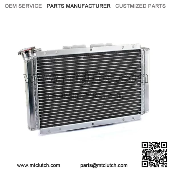 Aluminum UTV Radiator For Yamaha YXR660 Rhino 660 2004-2007 - Image 2