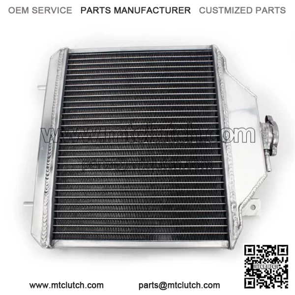 Aluminum ATV Radiator For Polaris Trail Boss 350L 4x4 / 2x4 1990-1993 / Big Boss 350L 6x6 1993