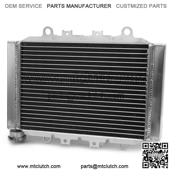 Aluminum ATV Radiator For Yamaha YFM400 Grizzly 400 2007-2008 - Image 3