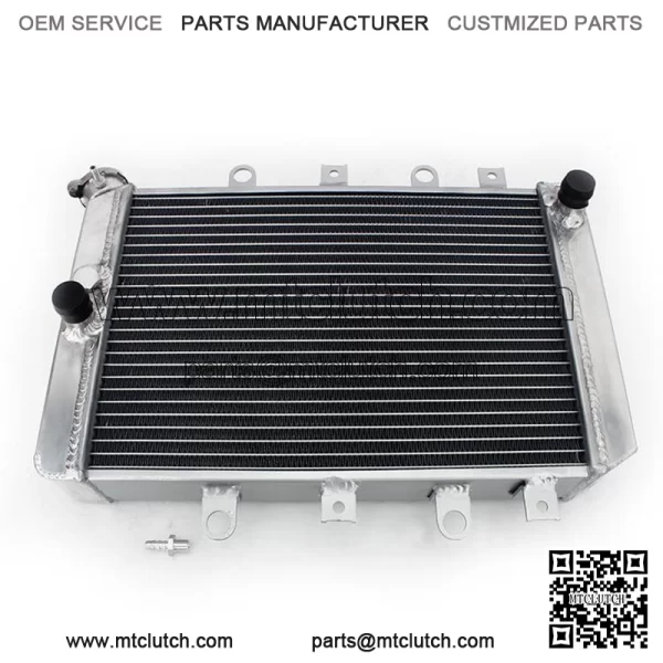 Aluminum ATV Radiator For Yamaha YFM700F Grizzly 700 2007-2008 3B4-1240A-10-00 - Image 2