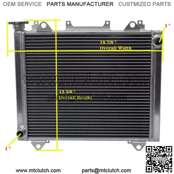 Aluminum Radiator For 2014-2021 Kawasaki Teryx 800 KRF800/Teryx4 800 KRT800 For: More than one vehicle - Image 2