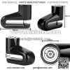 Anti Theft Disk Disc Brake Rotor Safety Lock For Scooter Bike Bicycle Motorcycle - Image 4