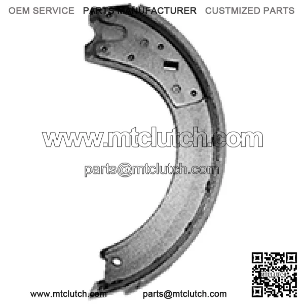 Brake Shoe Half Fits Massey Ferguson Models 830537M92 830537M92-A - Image 2