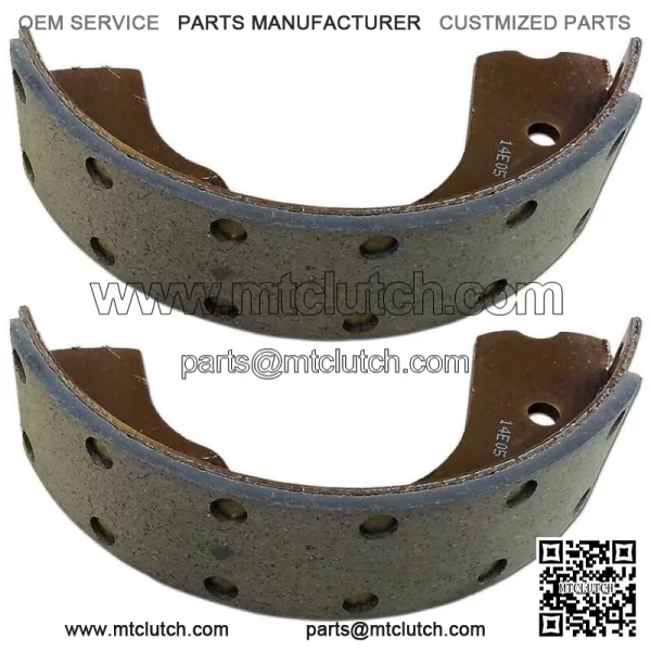 Bonded Brake Shoes Pair Fits Allis Chalmers G D10 D12 D14 D15 - Image 2