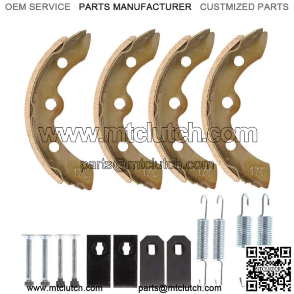 For Club Car Golf Cart Brake Shoes Spring Kit DS G&E 1995+ Precedent 2004+