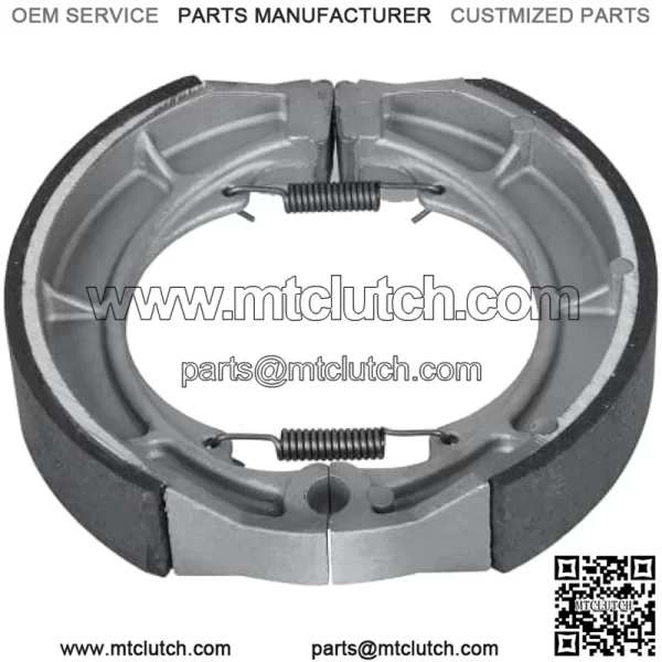 Rear Brake Shoes for Suzuki King Quad LTA400 LTF400 LT-A 400 FK/FCK 2002-2007,GS 550L 1983-1986 GS425E GS425L GS450E GS450GA Drum Brakes