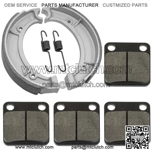 for Yamaha Big Bear 350 YFM350 1999 Front Brake Pads & Rear Brake Shoes - Image 4