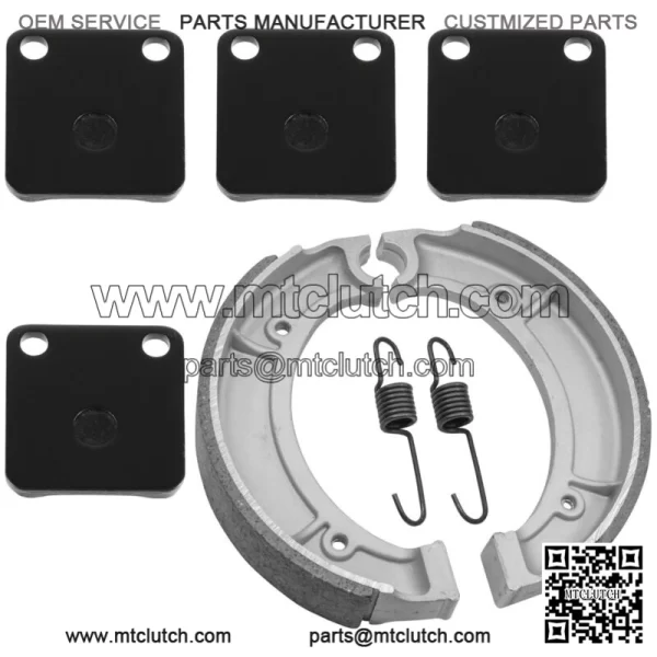 for Yamaha Big Bear 350 YFM350 1999 Front Brake Pads & Rear Brake Shoes - Image 5