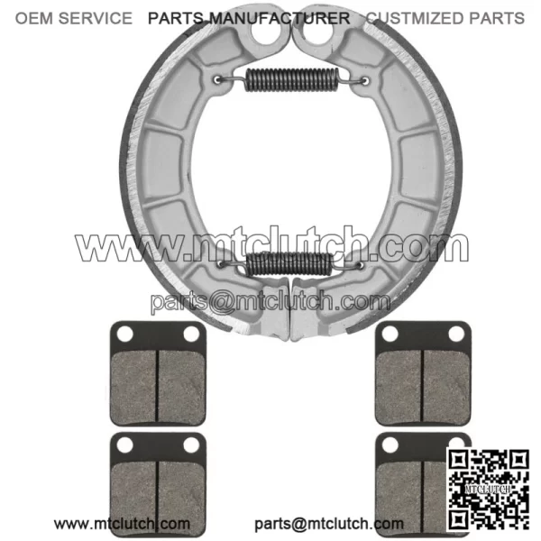 Front & Rear Brake Pads Shoes for Kawasaki KVF400 Prairie 400 4X4 1997-2002