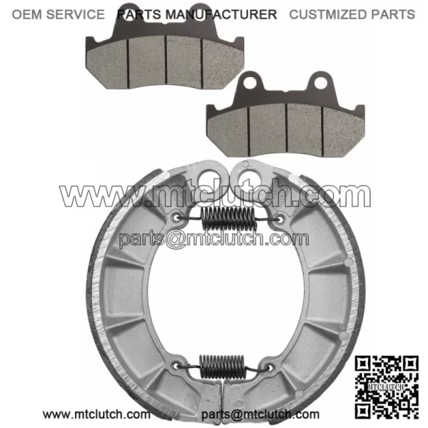 for Honda VT1100C Shadow 1100 1987-1992 1993 Front & Rear Brake Pads Shoes