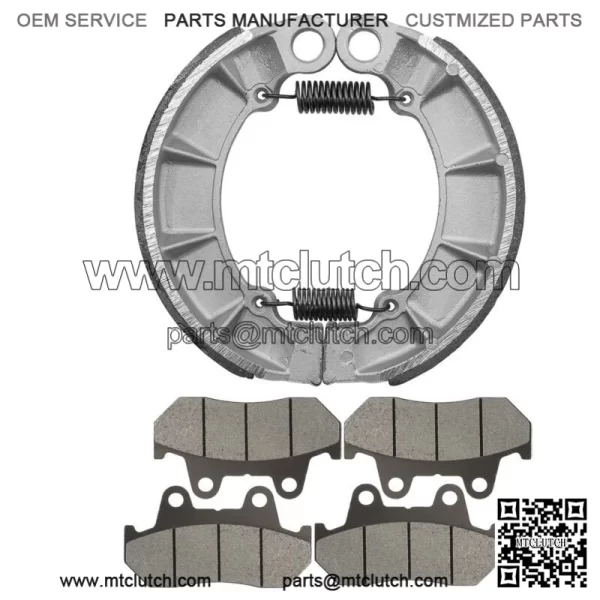 for Honda VT1100C Shadow 1100 1985 1986 Front Brake Pads & Rear Brake Shoes