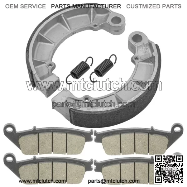 Front Brake Pads & Rear Brake Shoes for Honda VF750C VF750C2 Magna 750 97-03 - Image 4