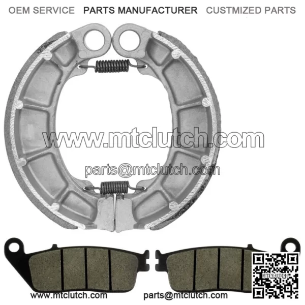 Front Brake Pads & Rear Brake Shoes for Honda VT600C Shadow 600 VLX 1994-2003