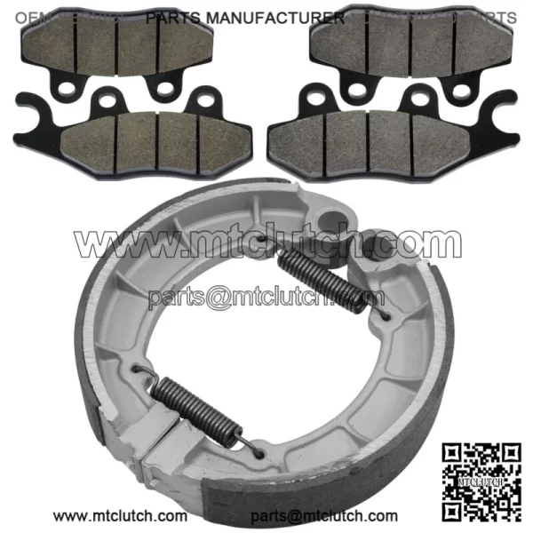 Front & Rear Brake Pads Shoes for Kawasaki KLF300 Bayou 300 4X4 1995-2004 - Image 5