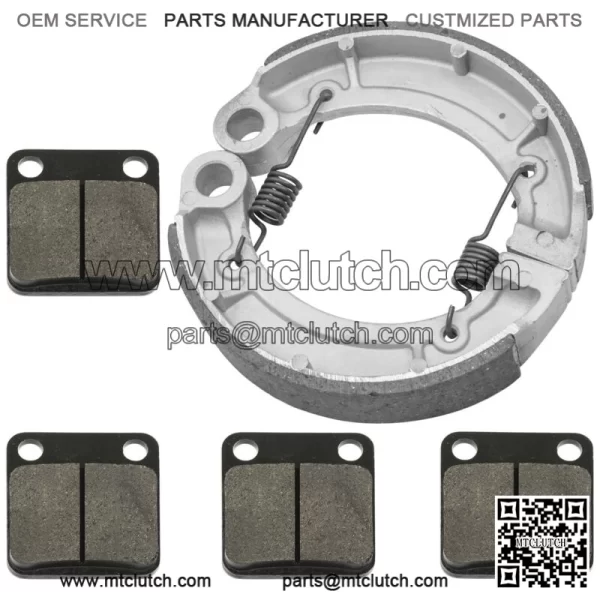 for Yamaha Grizzly 350 YFM350 4WD Irs Hunter 07-12 Front Pads & Rear Brake Shoes - Image 4