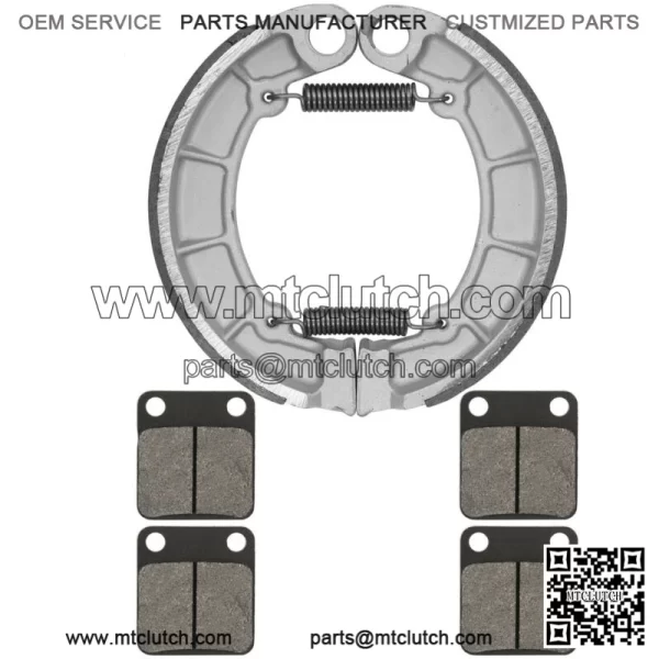 Front & Rear Brake Pads Shoes for Kawasaki KVF400 Prairie 400 1998 99 00 01 02