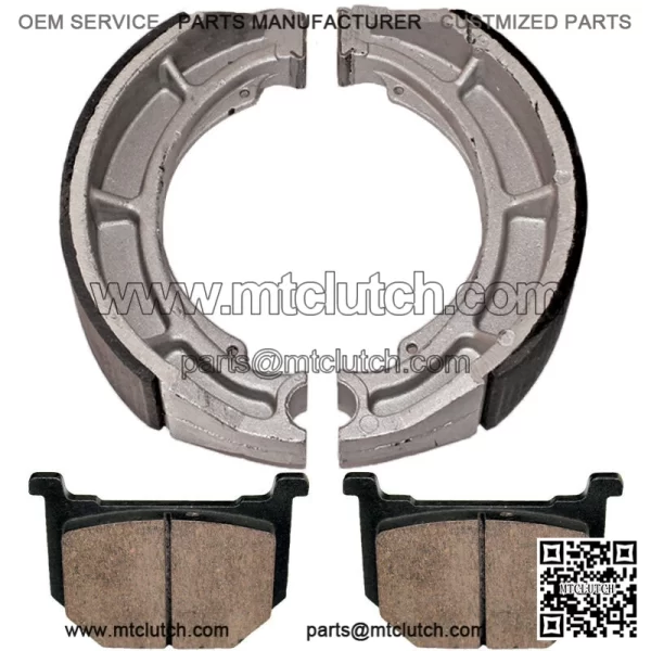 for Suzuki GS750T GS750Tz GS750Td 1982 1983 Front Brake Pads & Rear Brake Shoes