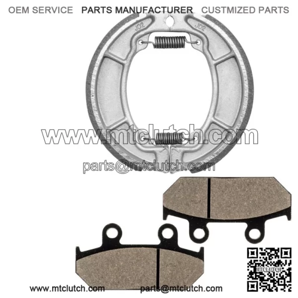 for Honda NX650 Nx 650 1988 1989 Front Brake Pads & Rear Brake Shoes
