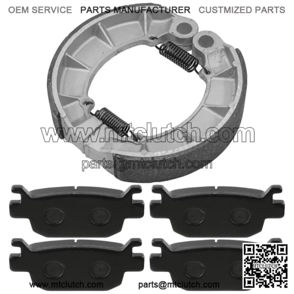 for Honda TRX500FE Fm Fourtrax Foreman 4X4 05-11 Front Rear Brake Pads Shoes - Image 5