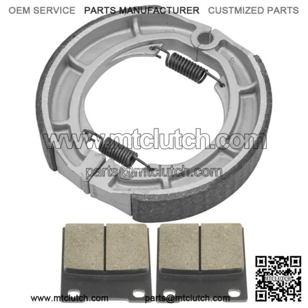 for Suzuki GS550 GS550L 1983 1984 1985 1986 Front Brake Pads & Rear Brake Shoes - Image 4