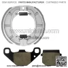Front Brake Pads and Rear Shoes for Suzuki AH80 1992, AN125HK 2006 2007 2008